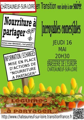 Une des nombreuses affiches pour un jeudi de la transition